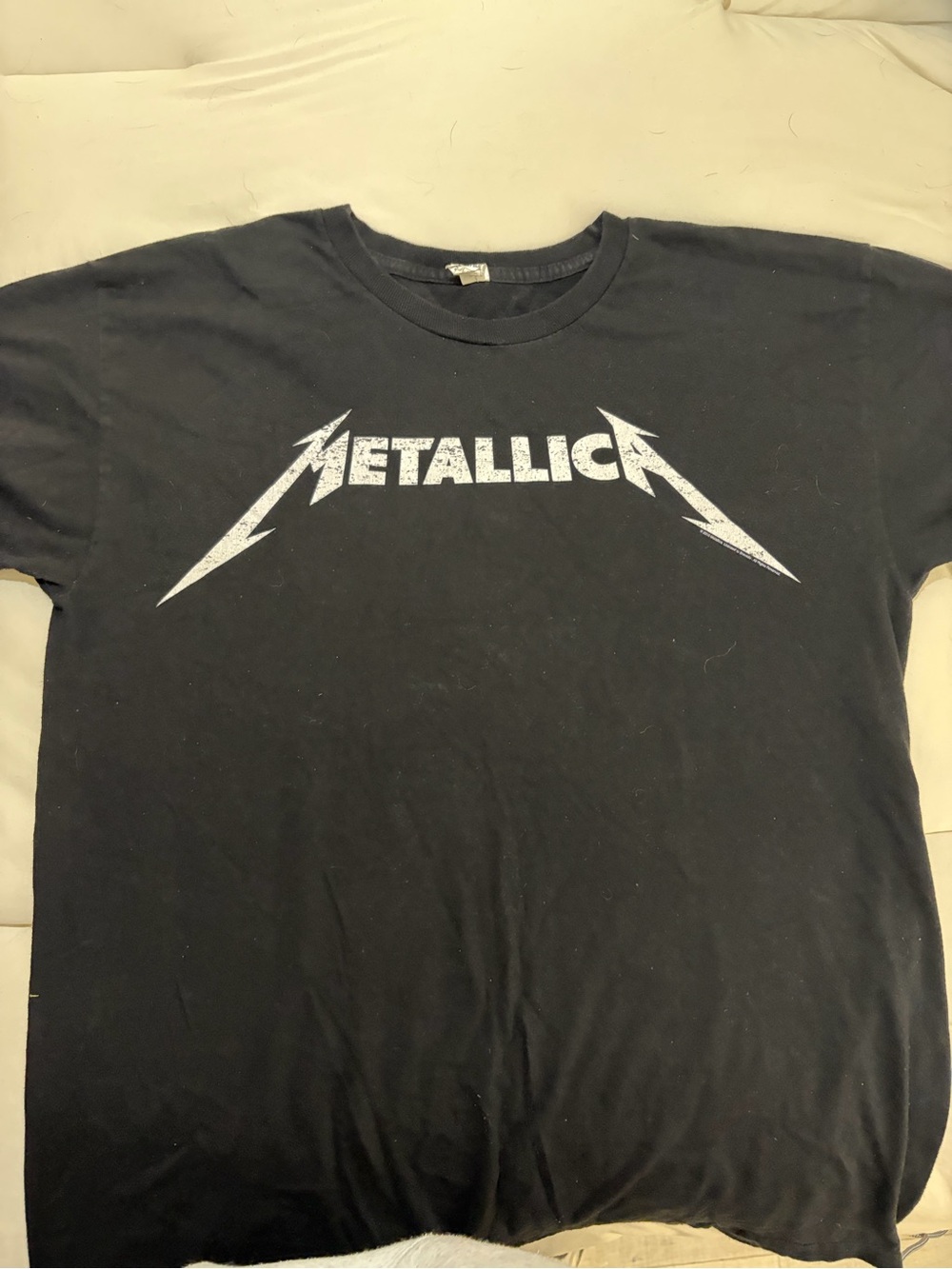 Alstyle Black Metallica 2010 Graphic Short Sleeve Tee